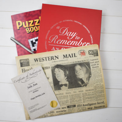 Newspaper & Book Gift Sets