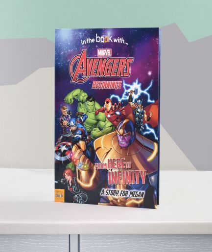 Avengers Beginnings from Here to Infinity Personalised Marvel Story Book