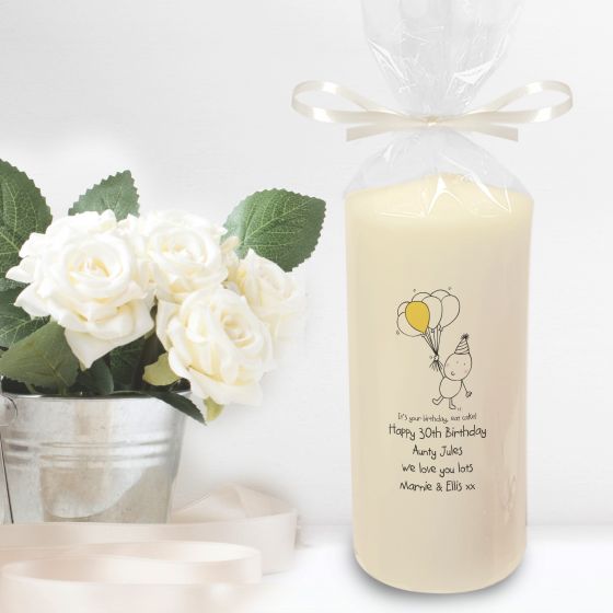 Chilli & Bubbles Birthday Candle