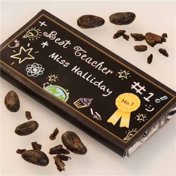 Personalised Teachers Chocolate Bar