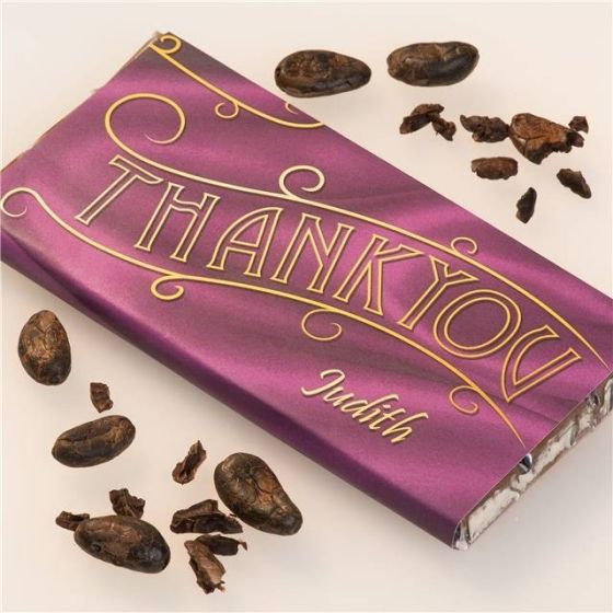 Personalised Thank You Chocolate Bar