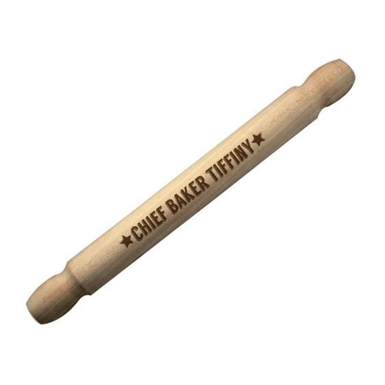 Chief Baker Wooden Rolling Pin