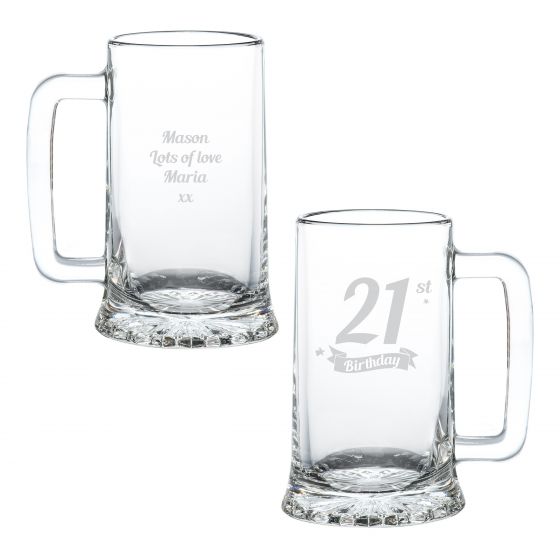 Birthday Banner Pint Stern