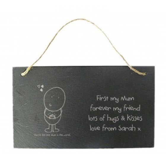 Chilli & Bubbles Mothers Day Slate Hanging Sign