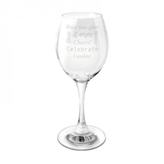 Celebratory Wine Glass