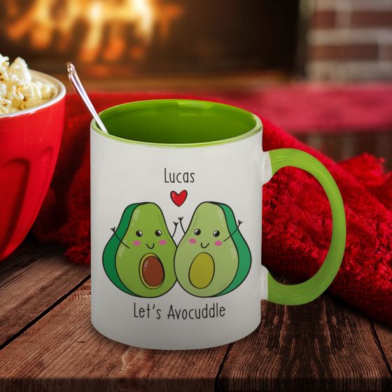 Lets Avo-Cuddle Green Sub Mug