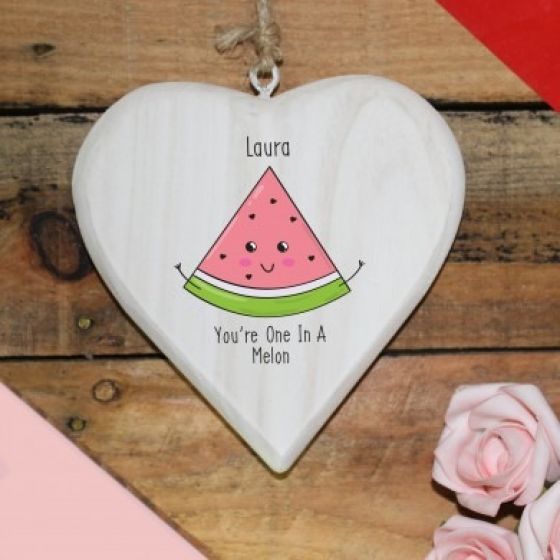 One In A Melon Hanging Heart