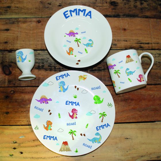 Dinosaur Breakfast Set