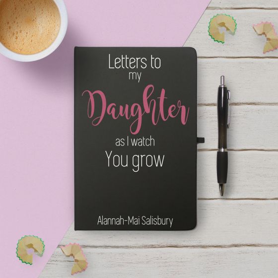 As I Watch You Grow Black Notebook & Pen