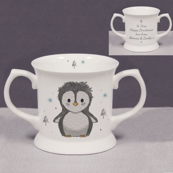 Pebbles the Penguin Loving Cup