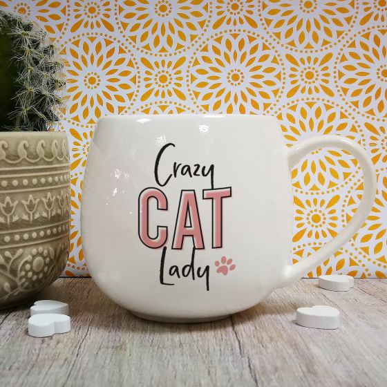 Crazy Cat Lady Hug Mug