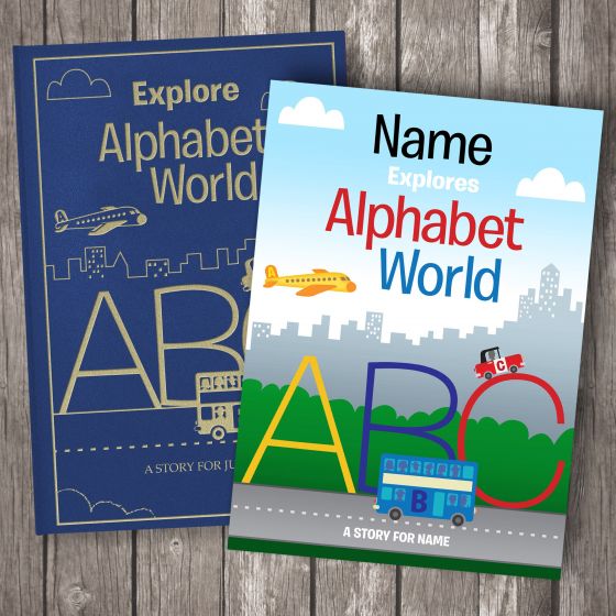 Your Child In Alphabet World Personalised Book