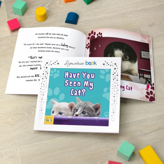 Personalised Have You Seen My Cat? Book - Signature Favourite