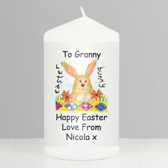 Personalised Easter Candle