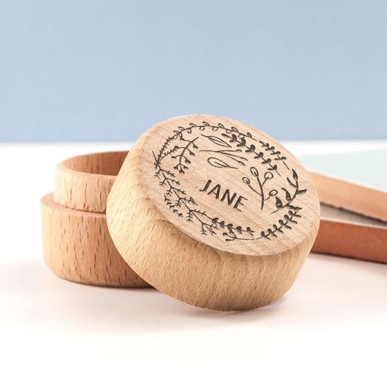 Personalised Blooming Beautiful Ring Box